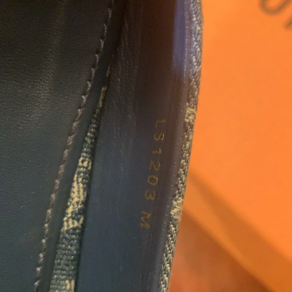 Absolutely stunning limited edition authentic Louis  Vuitton denim shoes 37.5 - Picture 14 of 17